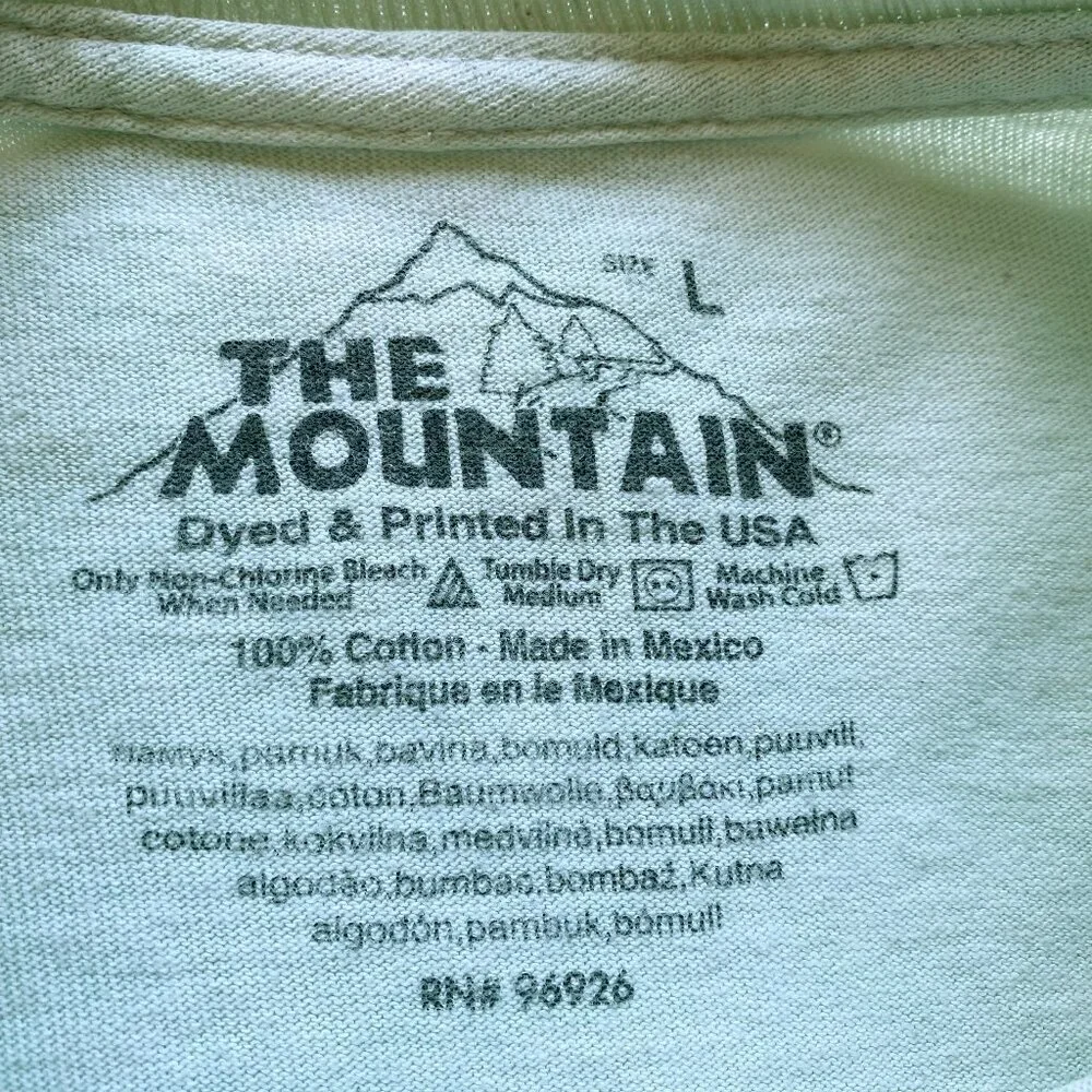 The Mountain Kids Horse Graphic Tie Dye T-Shirt Size L - Picture 3 of 6